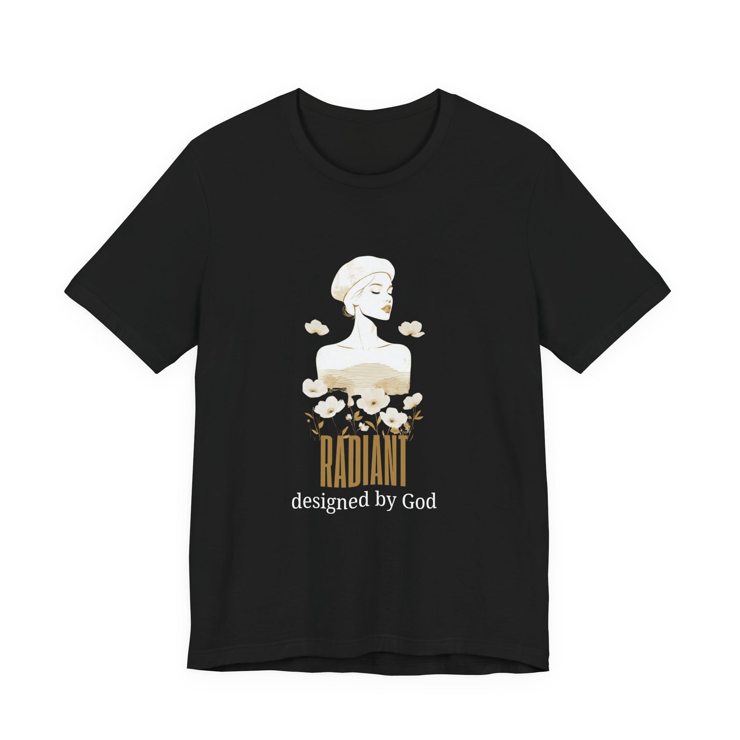 Radiant — Designed by God | Aesthetic Christian Faith T-Shirt | Streetwear Tee