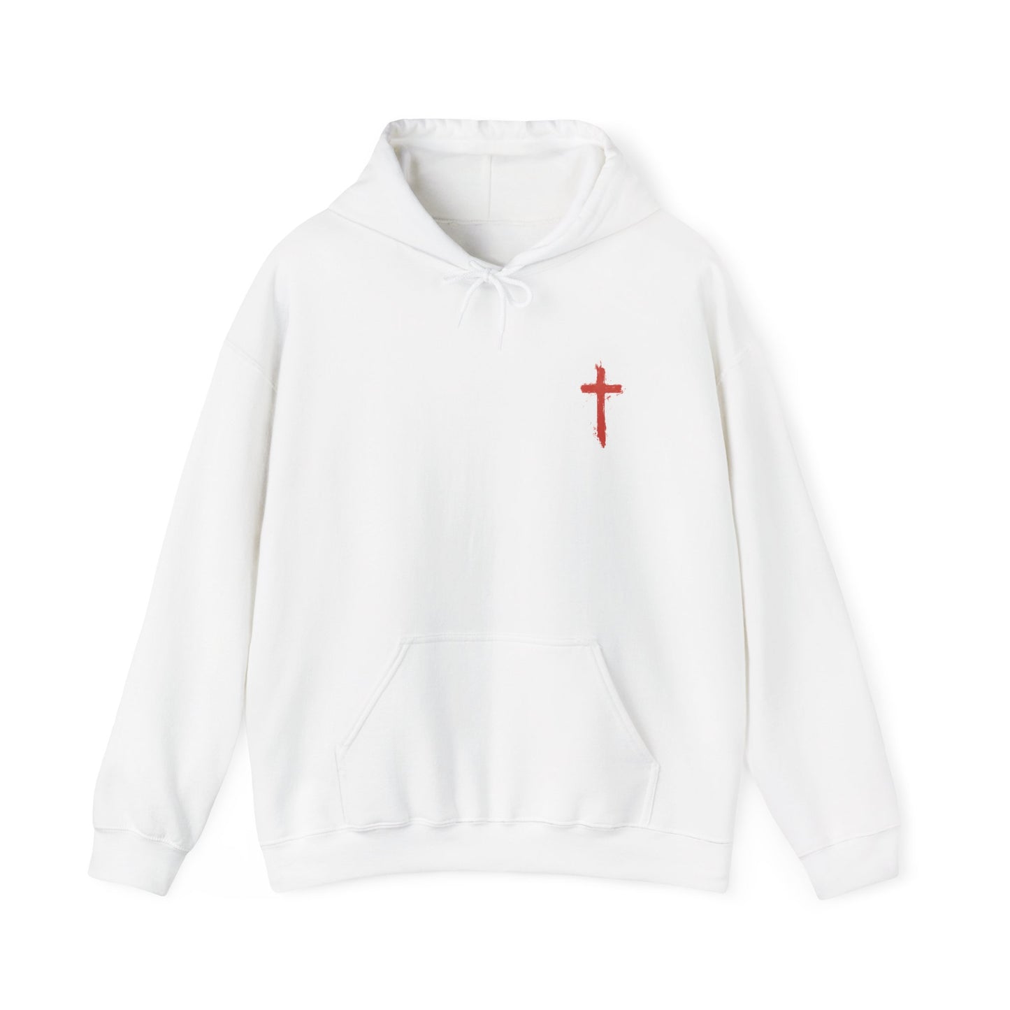 Christ In Me The Hope Of Glory Hoodie | Minimalist Christian Cross Sweatshirt | Bible Verse Apparel