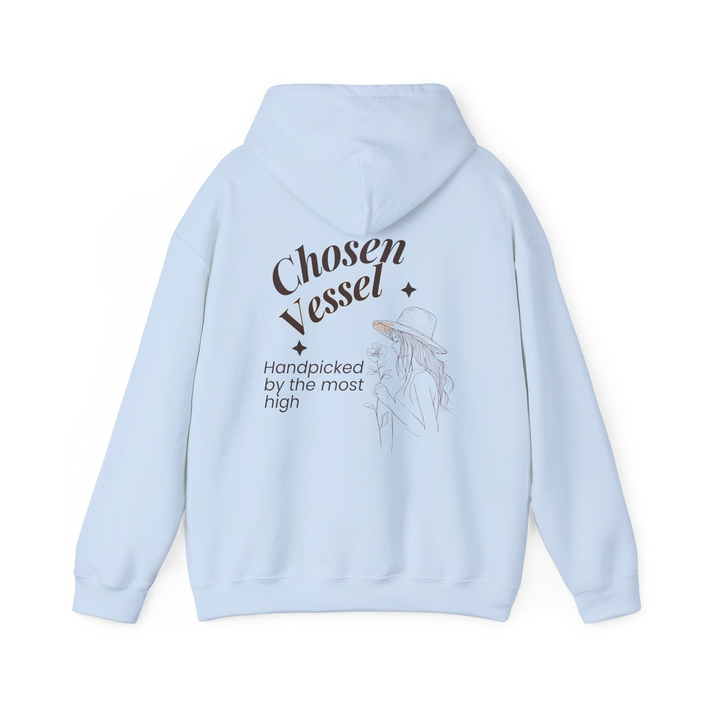 Chosen Vessel Hoodie — "You Are a Chosen People" | 1 Peter 2:9 Faith-Inspired Unisex Pullover Sweatshirt