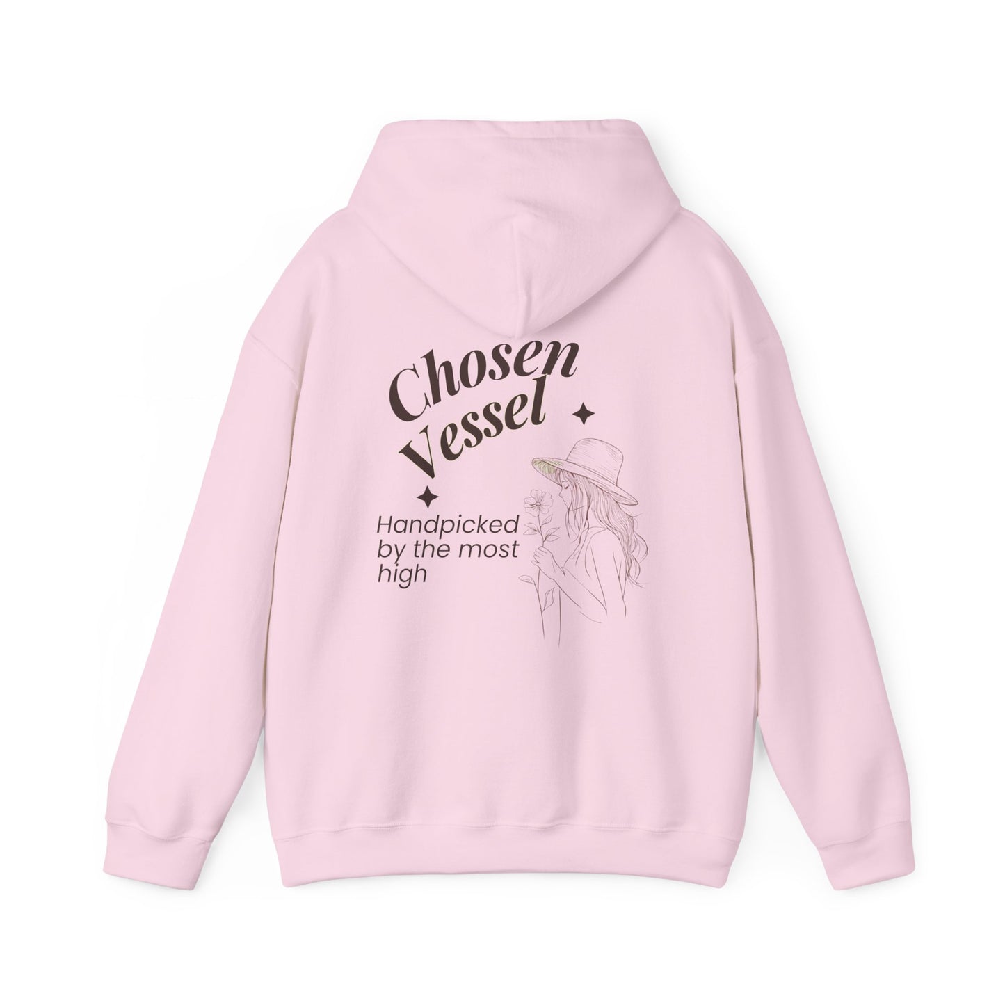 Chosen Vessel Hoodie — "You Are a Chosen People" | 1 Peter 2:9 Faith-Inspired Unisex Pullover Sweatshirt