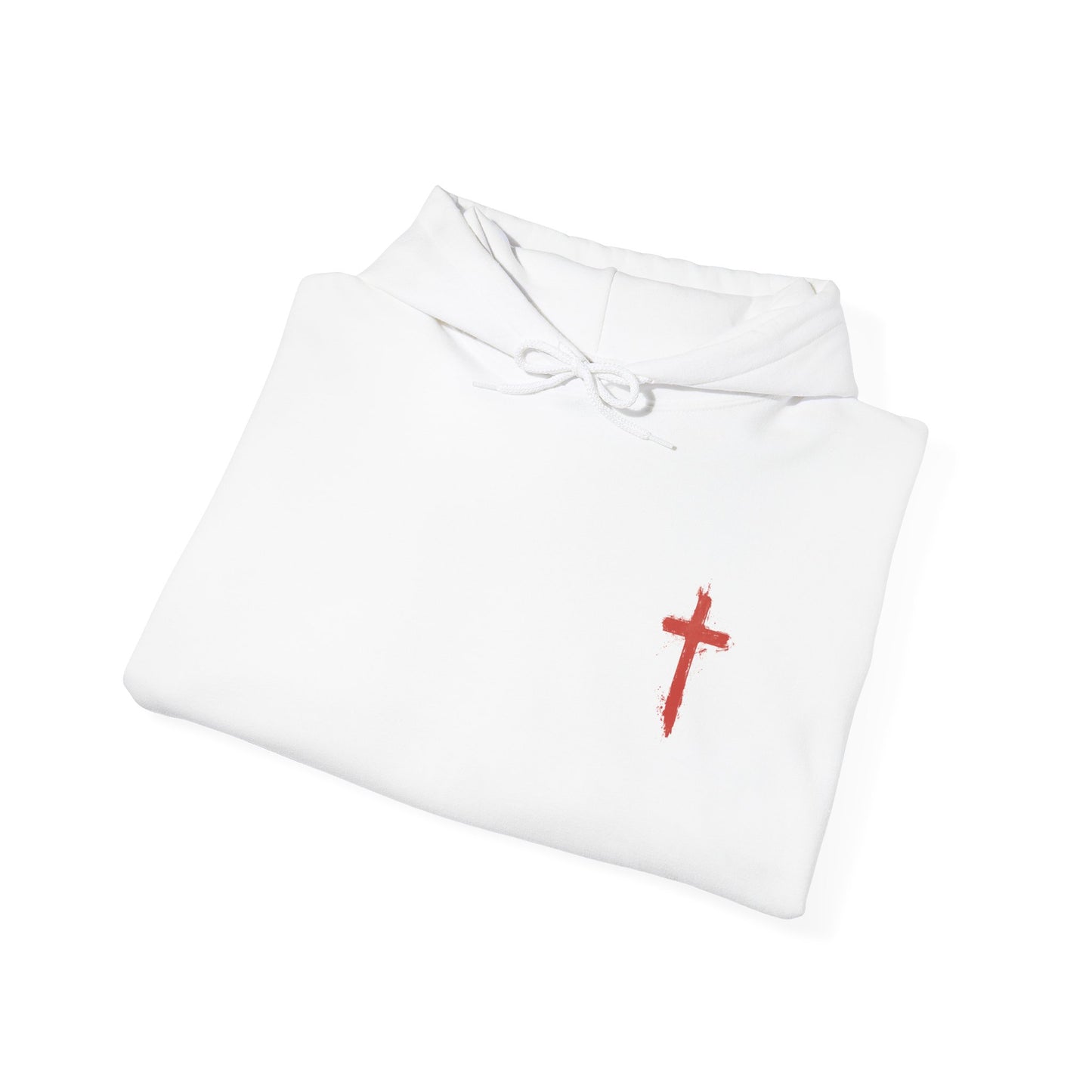 Christ In Me The Hope Of Glory Hoodie | Minimalist Christian Cross Sweatshirt | Bible Verse Apparel