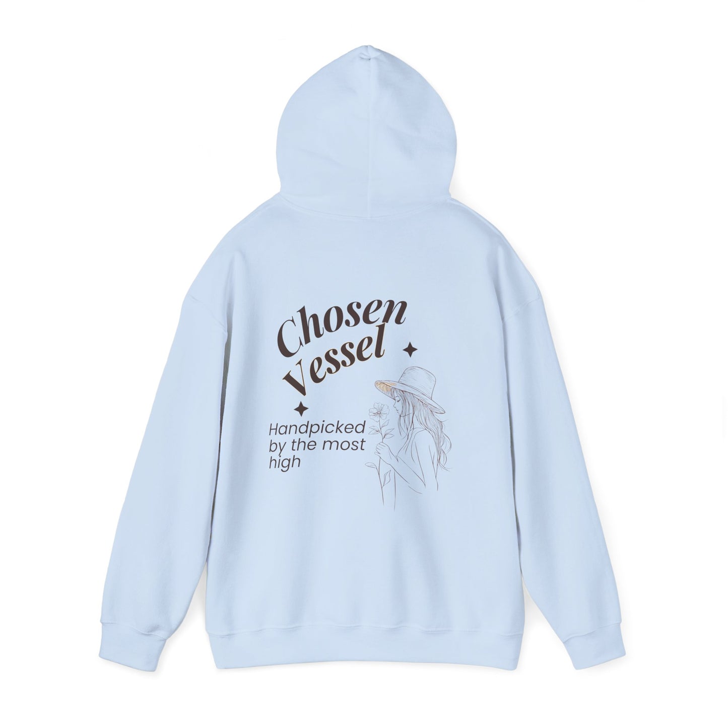 Chosen Vessel Hoodie — "You Are a Chosen People" | 1 Peter 2:9 Faith-Inspired Unisex Pullover Sweatshirt