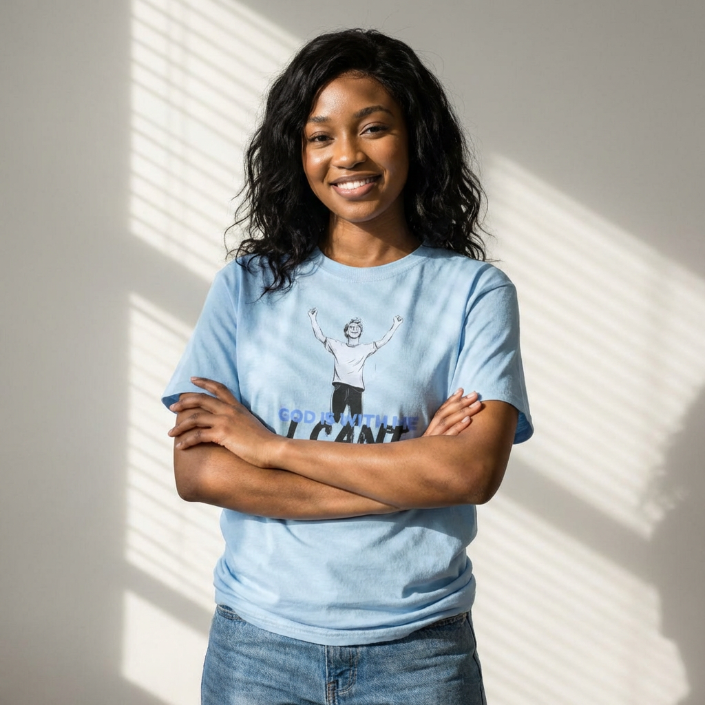 I Can't Lose Graphic Tee | Christian Streetwear Shirt | Motivational Faith T-Shirt | Unisex | Gift for Teen | Urban Cotton Tee
