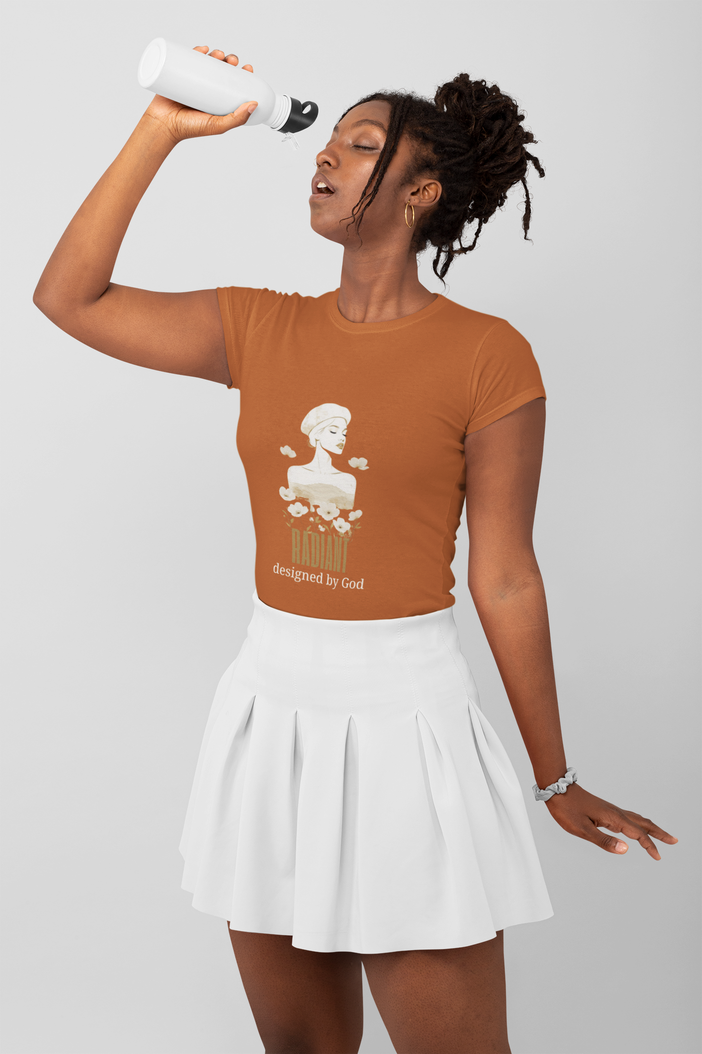 Radiant — Designed by God | Aesthetic Christian Faith T-Shirt | Streetwear Tee