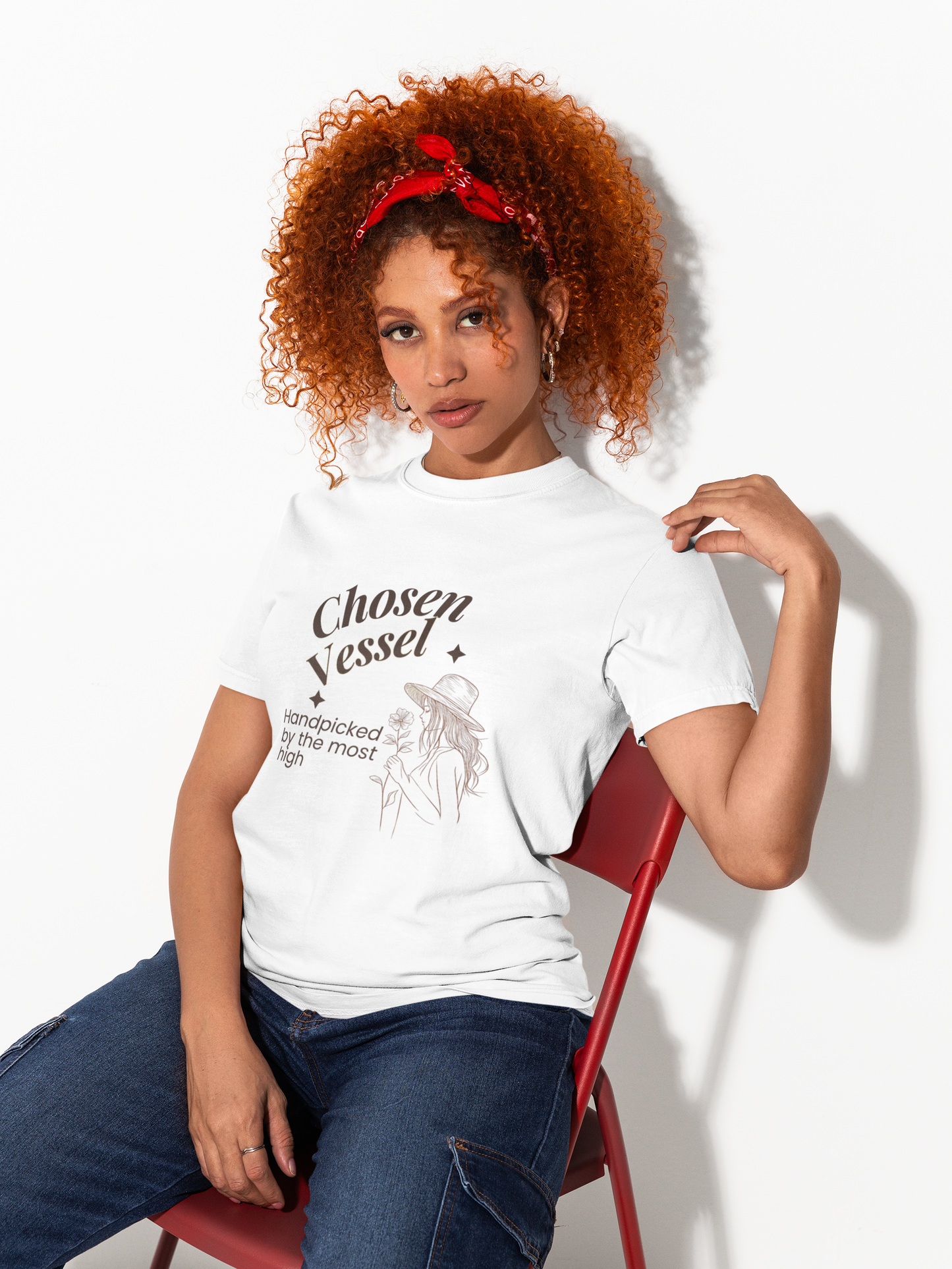 Chosen Vessel Tee — "Chosen Vessel: Handpicked by the Most High" Inspirational Christian T-Shirt