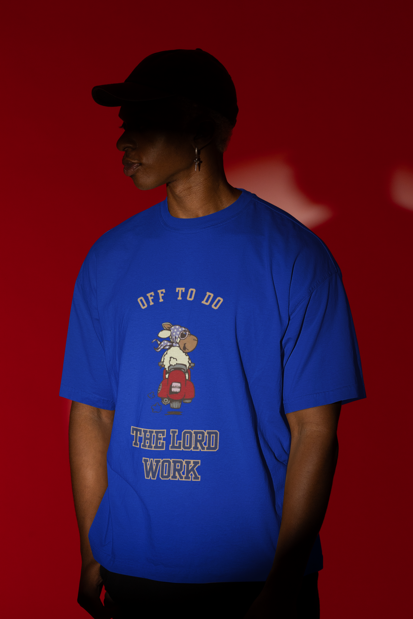 "Off To Do The Lord's Work" Unisex Christian Graphic Tee | Funny Faith T-Shirt | Christian Scooter Teefaith and fun tshirtfaith and fun tshirt