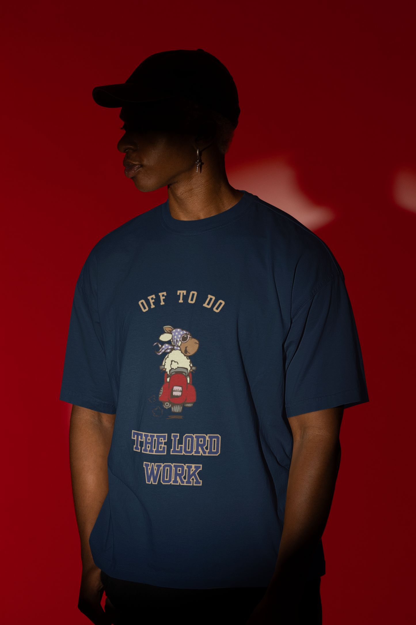 "Off To Do The Lord's Work" Unisex Christian Graphic Tee | Funny Faith T-Shirt | Christian Scooter Teefaith and fun tshirtfaith and fun tshirt