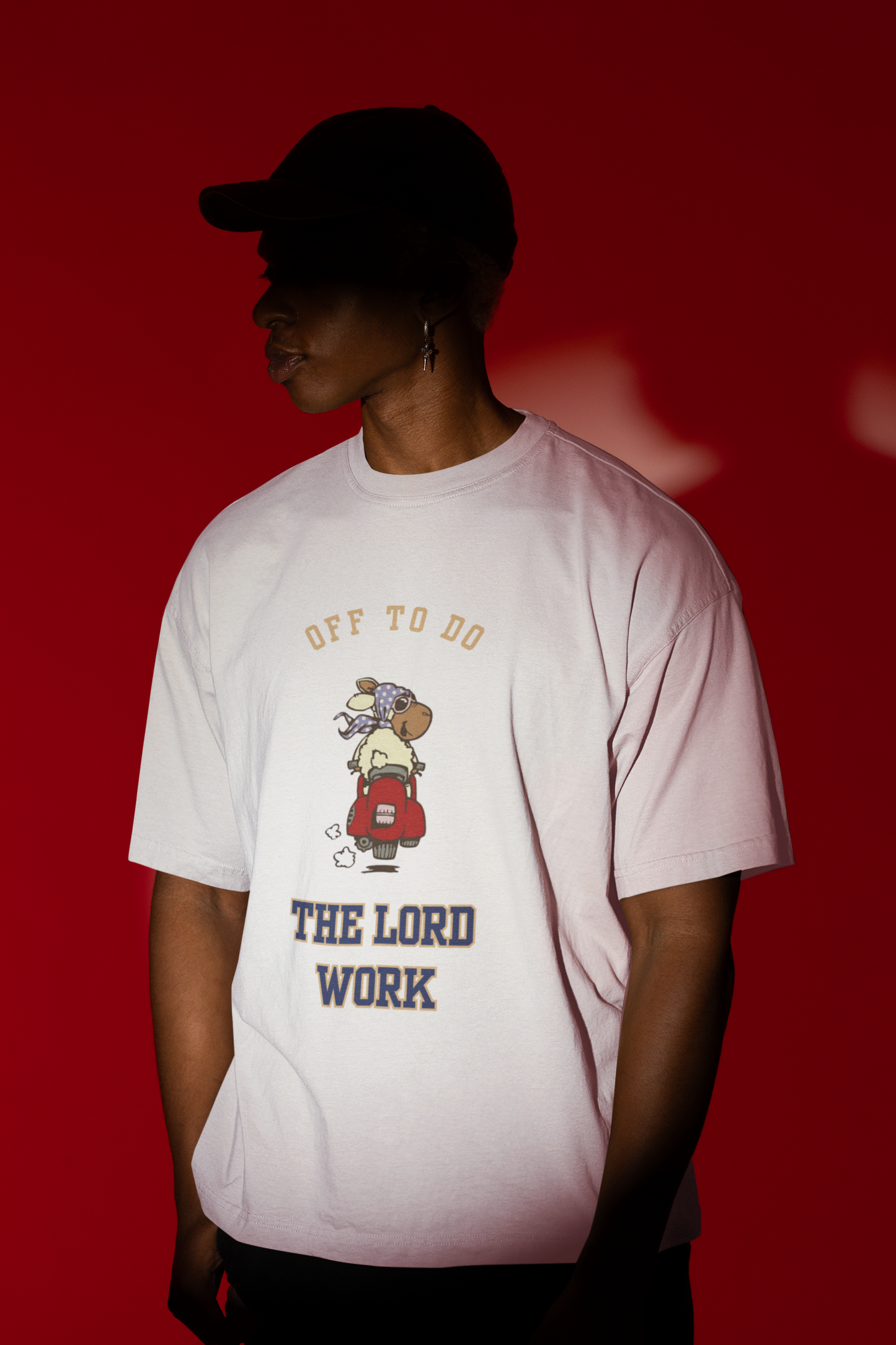 "Off To Do The Lord's Work" Unisex Christian Graphic Tee | Funny Faith T-Shirt | Christian Scooter Teefaith and fun tshirtfaith and fun tshirt