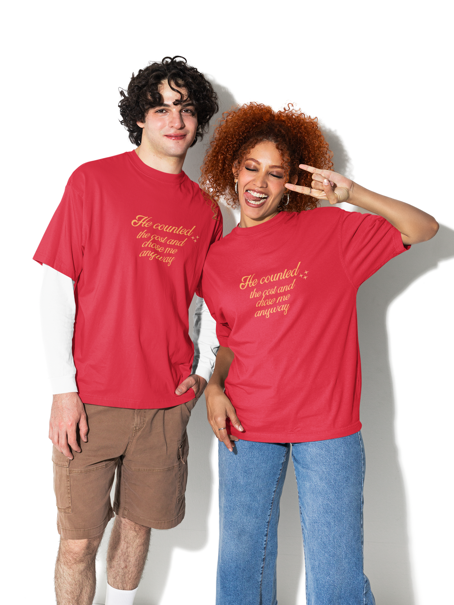 He Wore My Shame — Faith Streetwear Tee