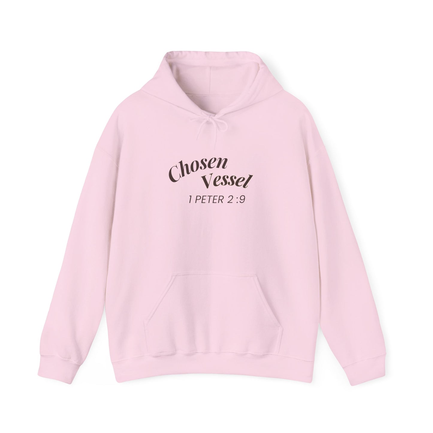Chosen Vessel Hoodie — "You Are a Chosen People" | 1 Peter 2:9 Faith-Inspired Unisex Pullover Sweatshirt