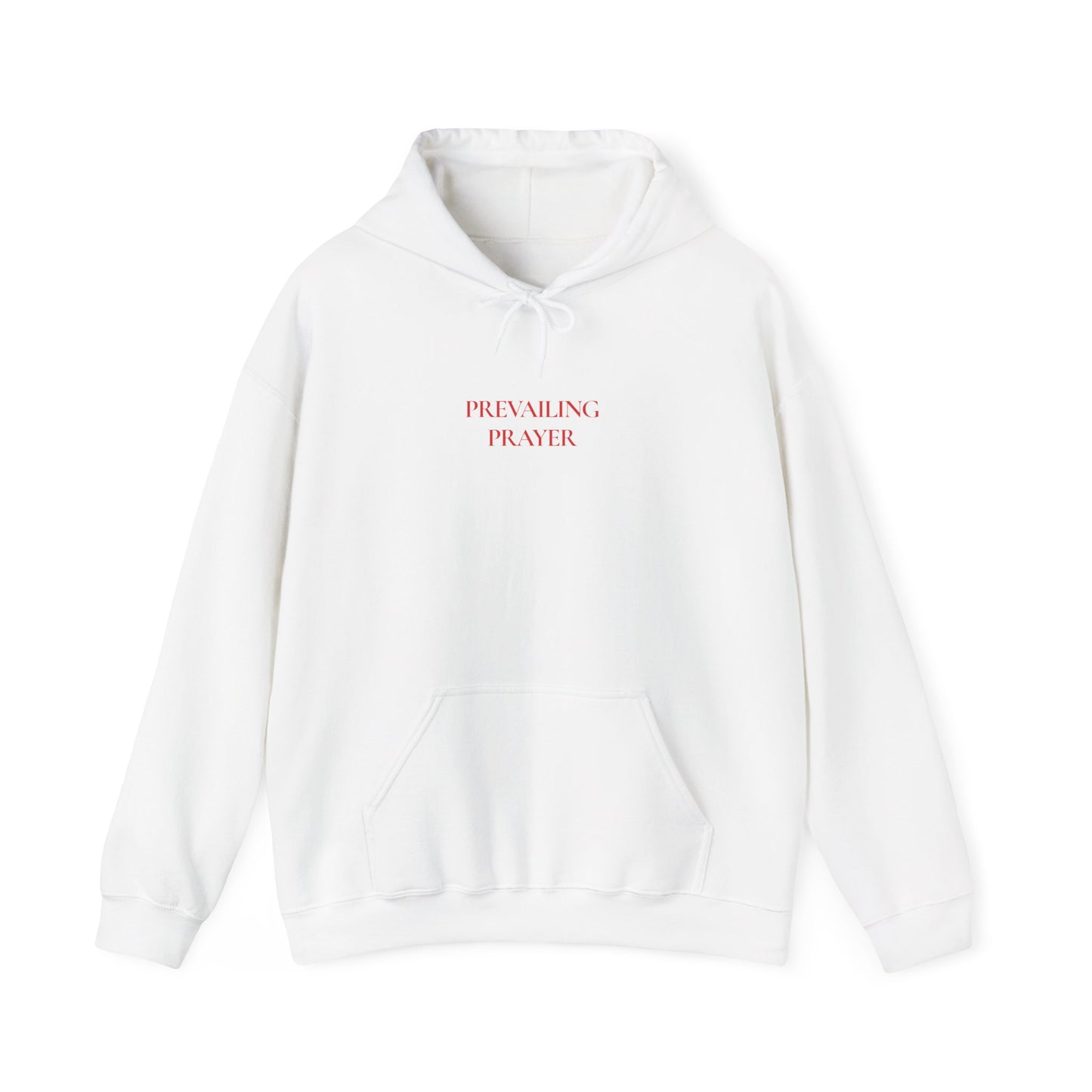 A Man Who Prays Is A Man Who Prevails" Unisex Graphic Hoodie | Christian Faith Sweatshirt for Men