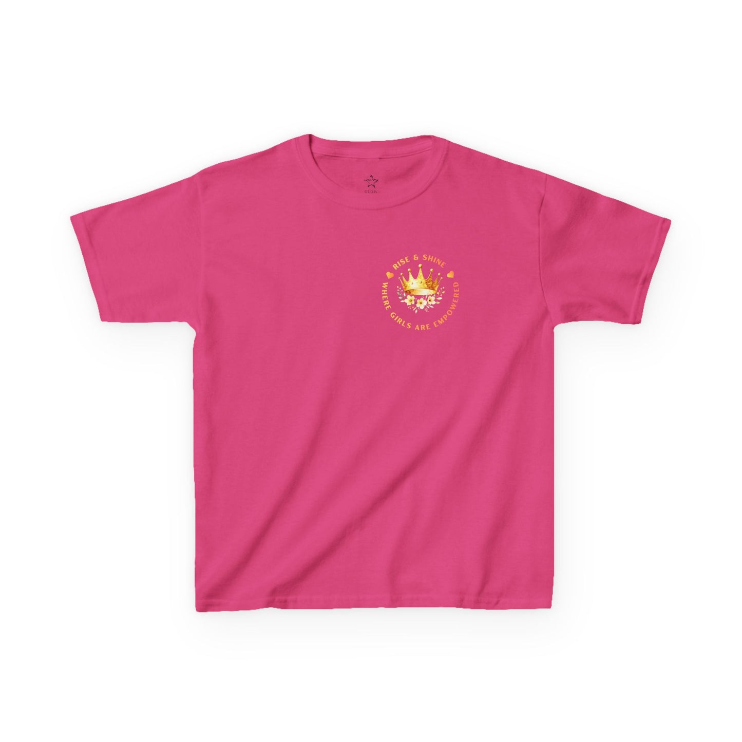 Kids T-Shirt — "Arise and Shine" Inspirational Girl Graphic Tee